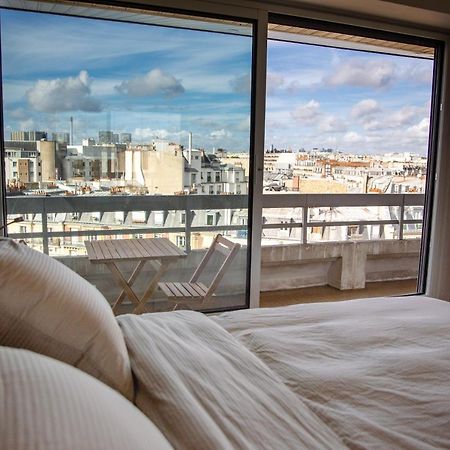 Appartement Vue Tour Eiffel Paris Exterior foto
